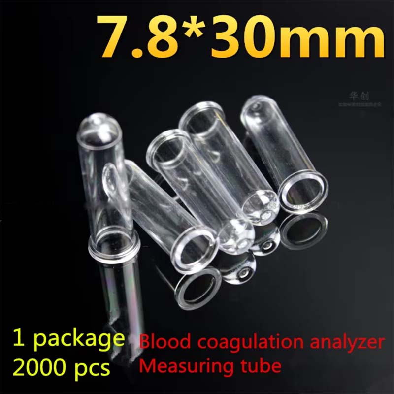 Medical Lab Supplies - Medizinisches Labor-Blutentnahmemessgerät, Gerinnungsanalysator, Messröhrchen, 2000 Stück