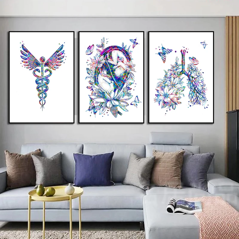 Anatomy Medical Poster Flower  – Medical Lab Pictures Bewertung und Preis