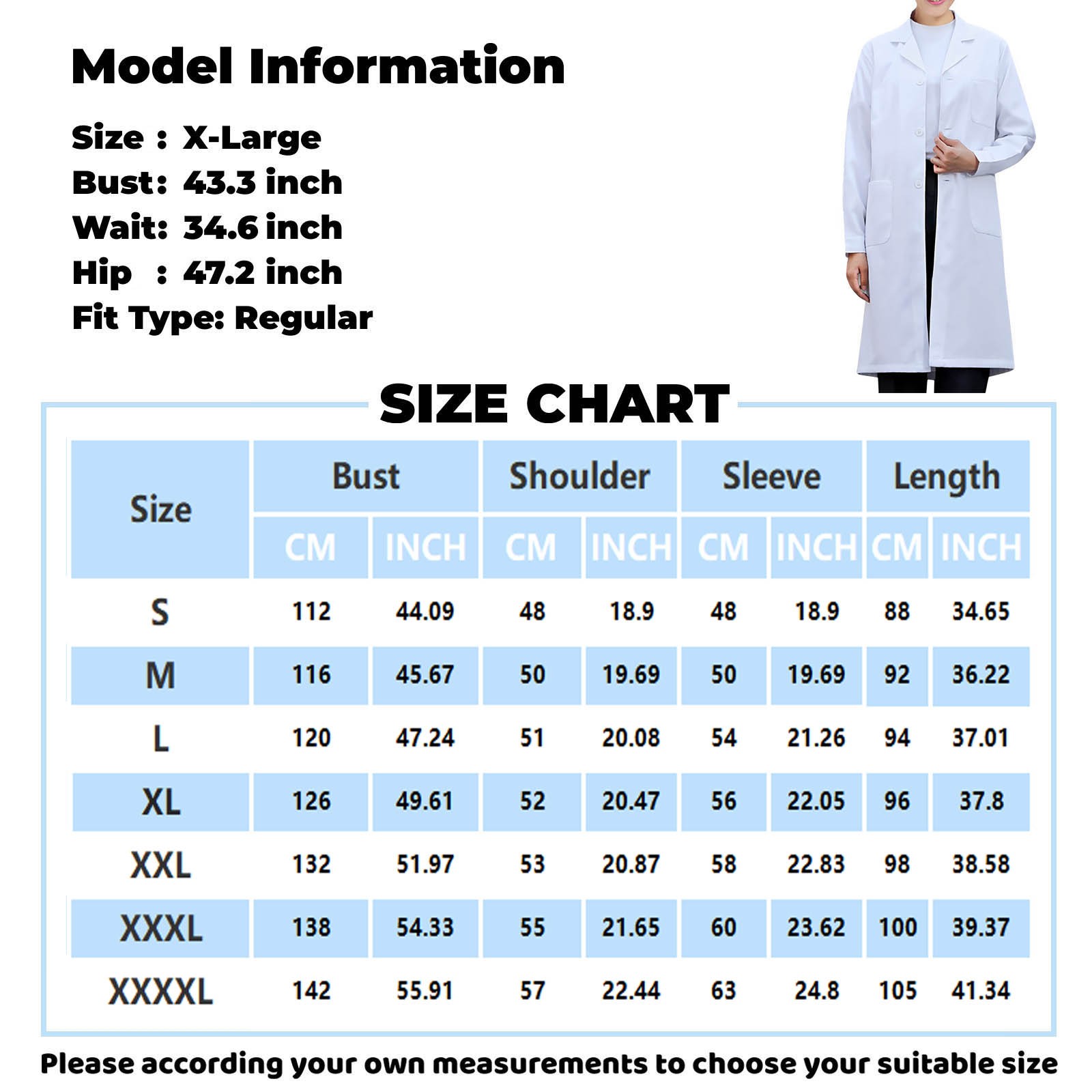 Weißer Laborkittel für Damen,  – Medical Lab Coats Bewertung und Preis