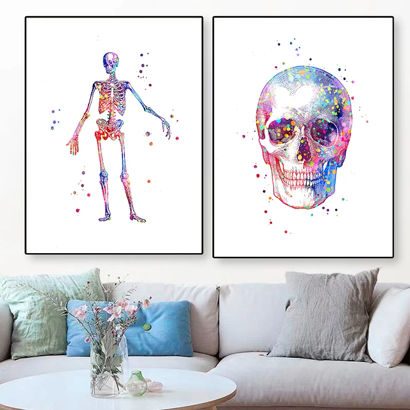 Ungerahmtes Anatomie-Medizinpo – Medical Lab Pictures Bewertung und Preis