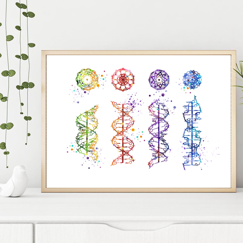 DNA-Molekül-Druck, moderne med – Medical Lab Pictures Bewertung und Preis